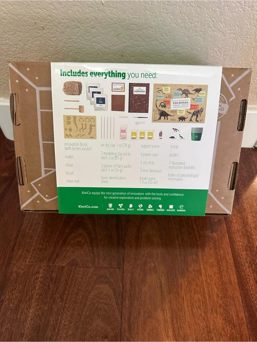 Kiwico Paleontologist Starter Kit – Green